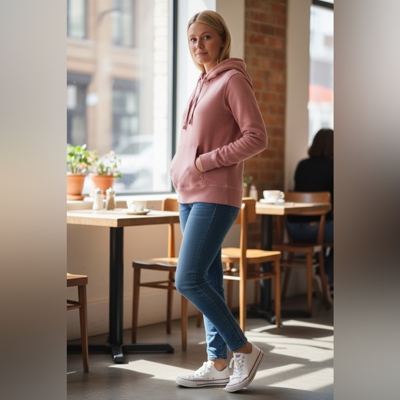 J. Crew Tops - J. Crew Blush Pink Hoodie